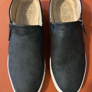 NIB Naturalizer turner black/charcoal slip on sneaker